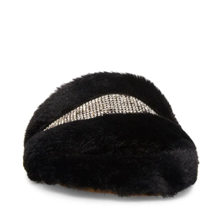 Steve Madden Mandi Black Womens Slippers