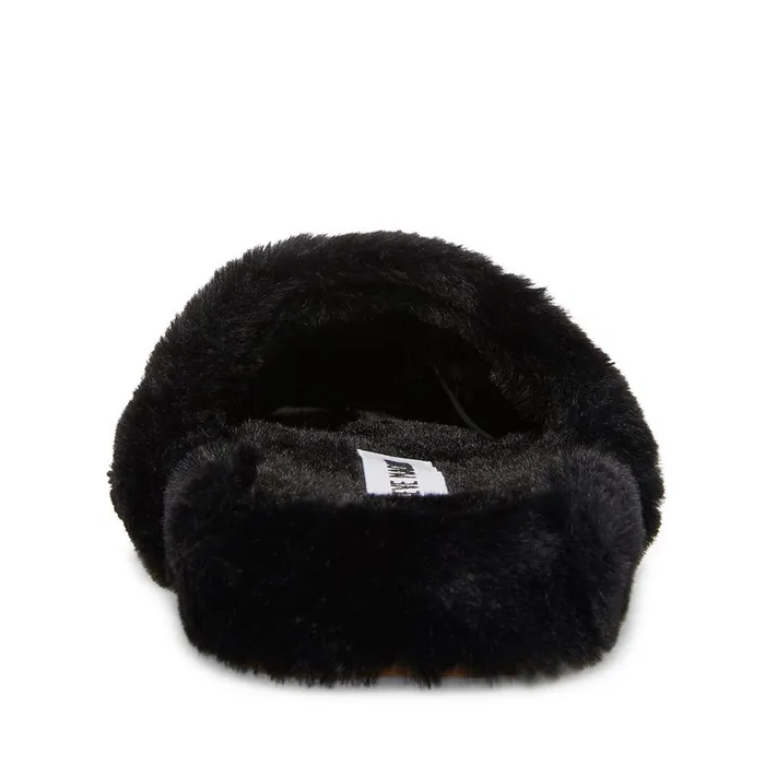 Steve Madden Mandi Black Womens Slippers