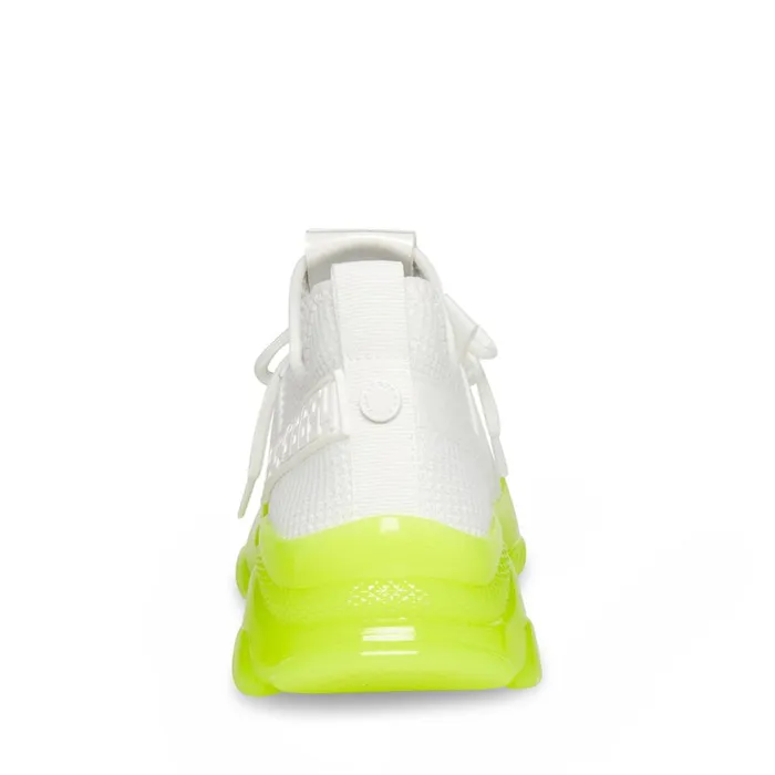 Steve Madden Maxeen White Multi Womens Sneakers Steve Madden Maxeen White Multi Womens Sneakers