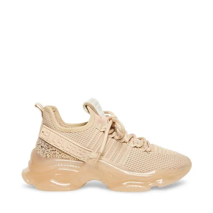 Steve Madden Maxima Blush Multi Womens Sneakers