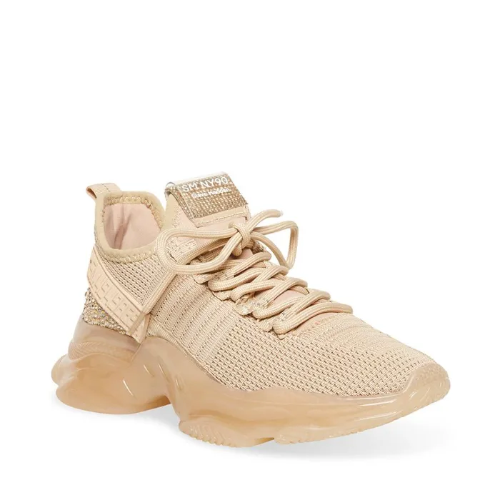 Steve Madden Maxima Blush Multi Womens Sneakers