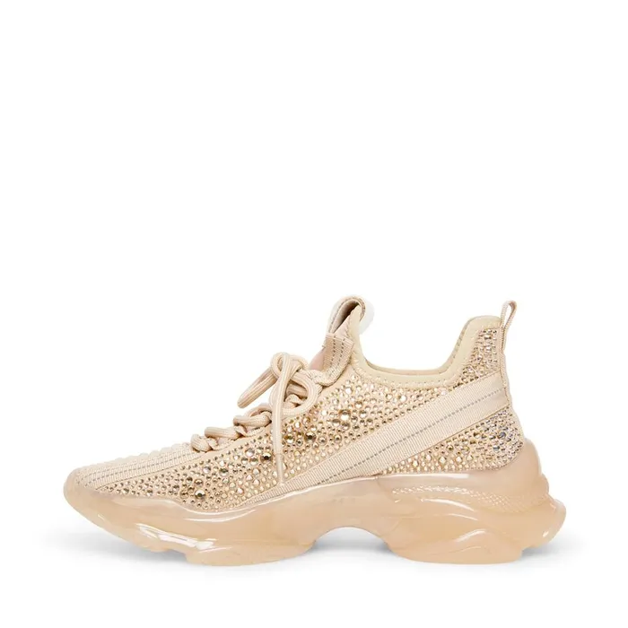 Steve Madden Maxima Blush Multi Womens Sneakers