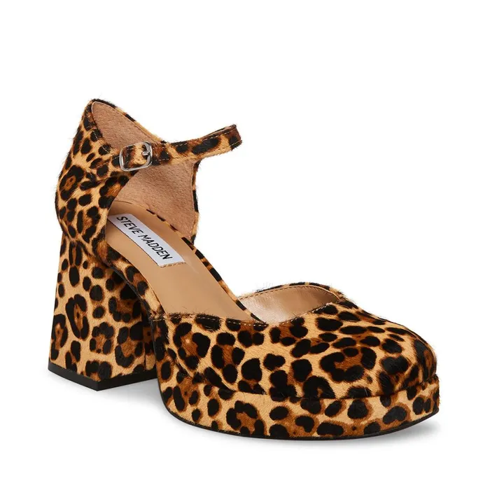 Steve Madden Mimi L Leopard Womens Loafers Steve Madden Mimi L Leopard Womens Loafers