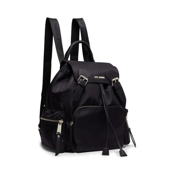 Steve Madden Nylon Backpack Black Womens Belt Bags and Backpacks Steve Madden Nylon Backpack Black Womens Belt Bags and Backpacks