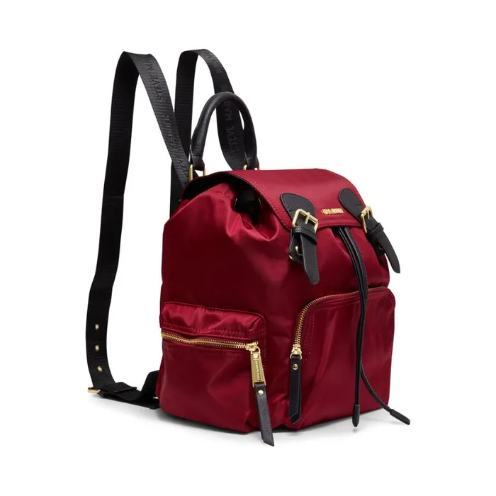 Steve Madden Nylon Backpack Wine Womens Belt Bags and Backpacks Steve Madden Nylon Backpack Wine Womens Belt Bags and Backpacks