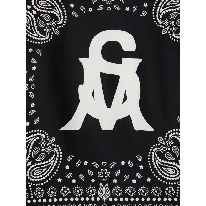 Steve Madden Paisley Bandana Black Womens Hats and Hair Accessories