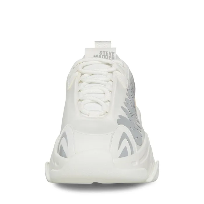 Steve Madden Peak White Womens Sneakers Steve Madden Peak White Womens Sneakers