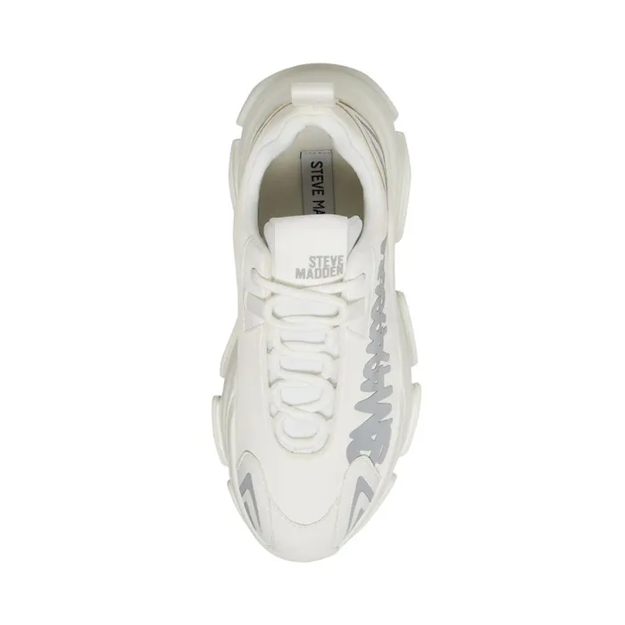 Steve Madden Peak White Womens Sneakers Steve Madden Peak White Womens Sneakers