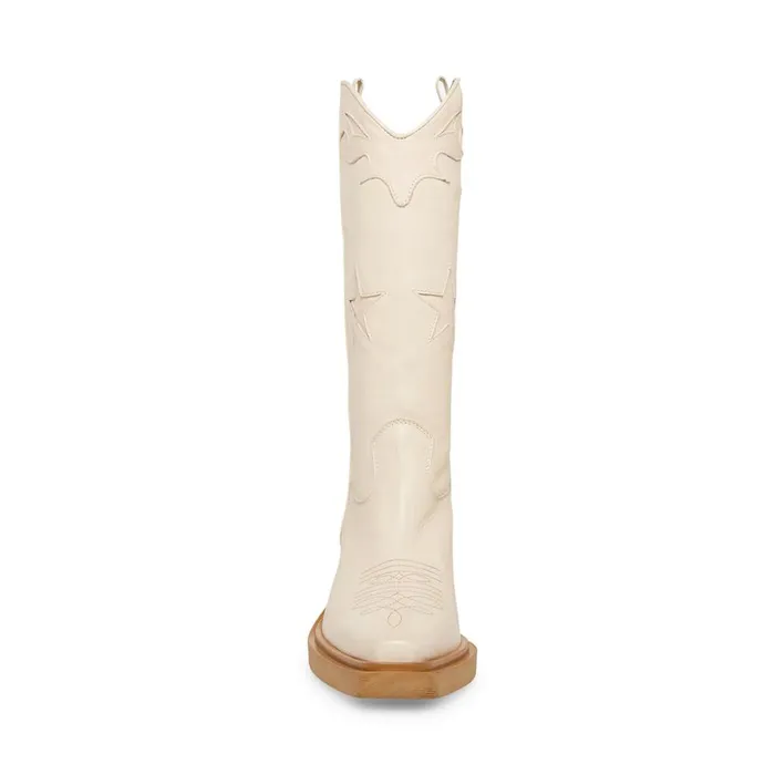 Steve Madden Peyton Bone Leather Womens Boots Steve Madden Peyton Bone Leather Womens Boots