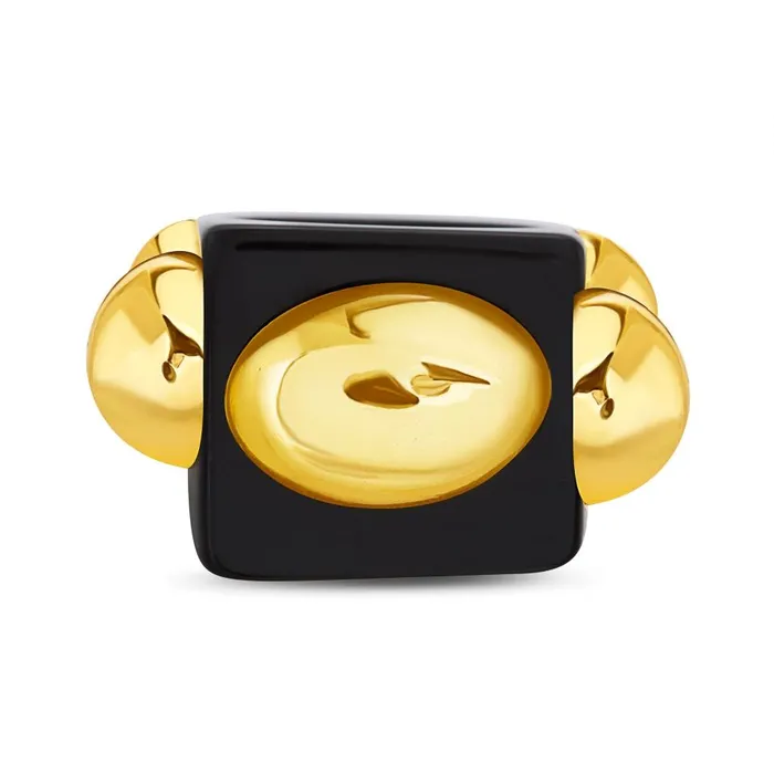 Steve Madden Ringyeah Black Womens Jewelry