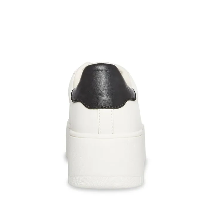 Steve Madden Rockaway Whiteblack White Black Womens Sneakers Steve Madden Rockaway Whiteblack White Black Womens Sneakers
