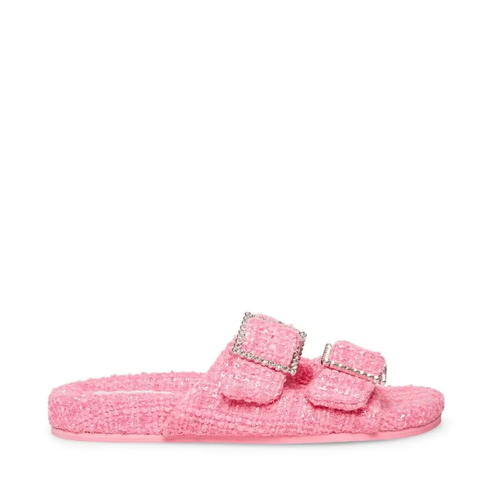 Steve Madden Sandstorm Pink Multi Womens Slippers