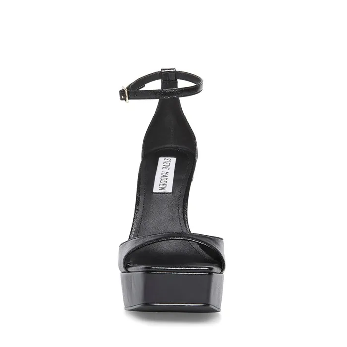 Steve Madden Scorch Black Womens Platforms