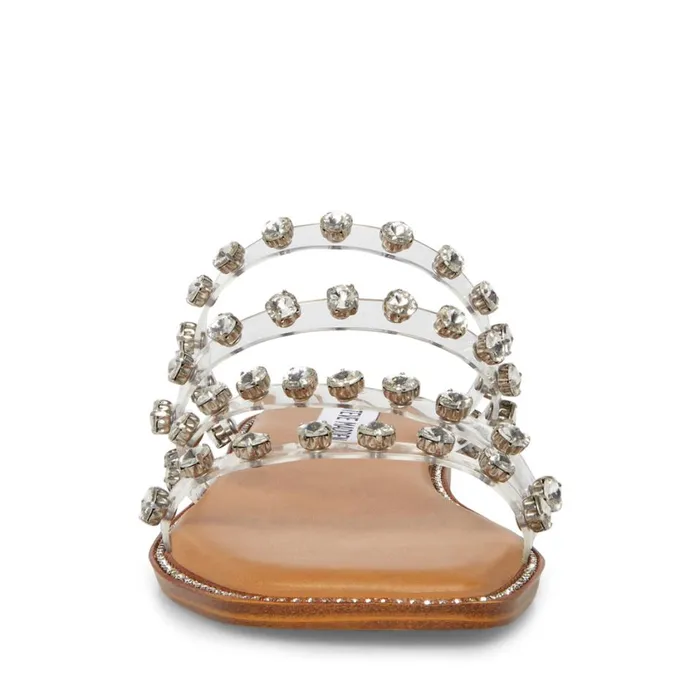 Steve Madden Skyler Clear Womens Sandals