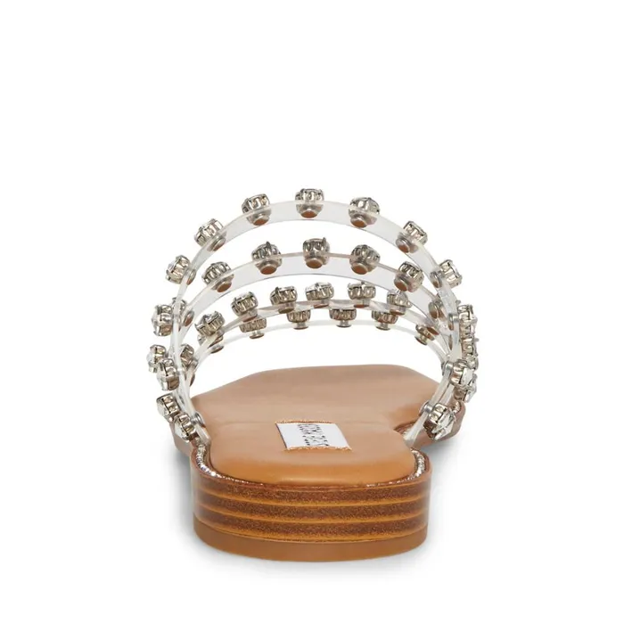 Steve Madden Skyler Clear Womens Sandals
