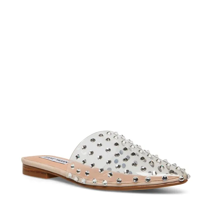 Steve Madden Tanna Clear Womens Flats