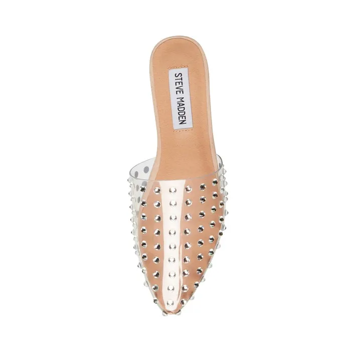 Steve Madden Tanna Clear Womens Flats