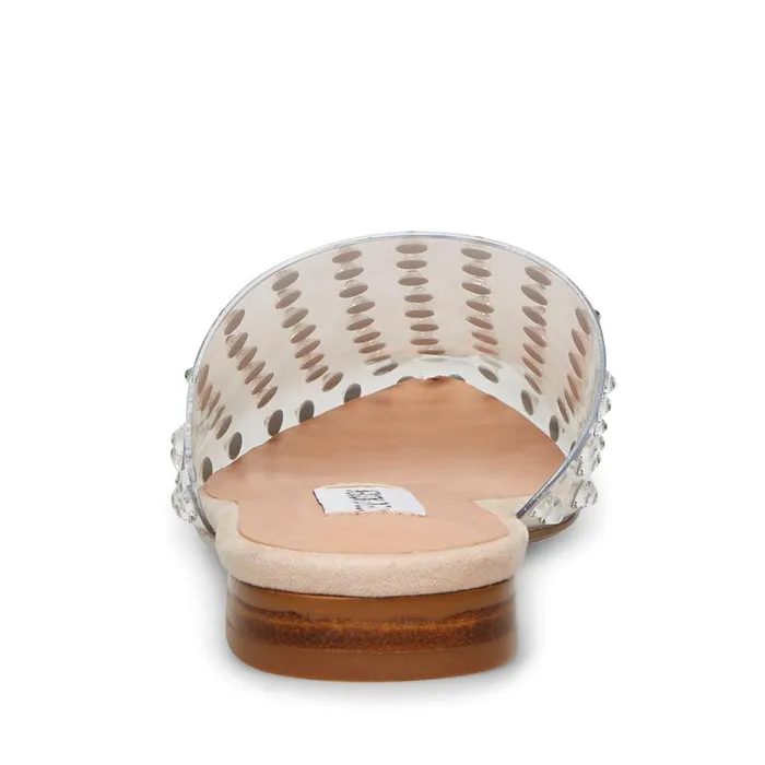 Steve Madden Tanna Clear Womens Flats