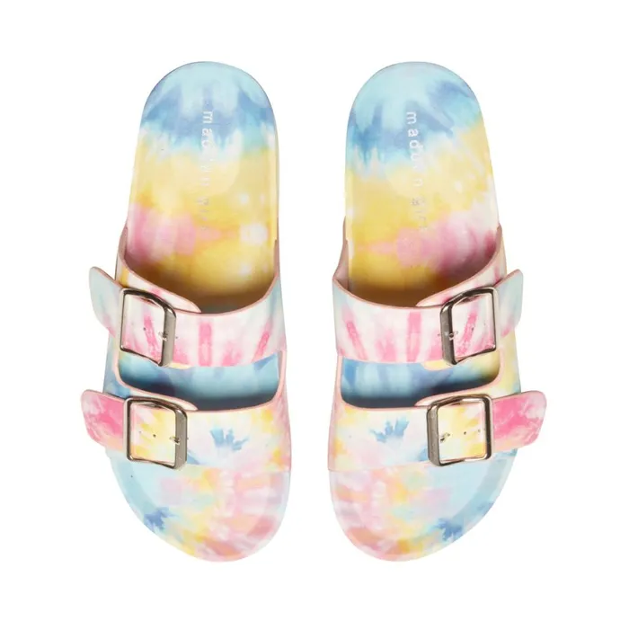 Steve Madden Teddy T Pastel Multi Womens Sandals