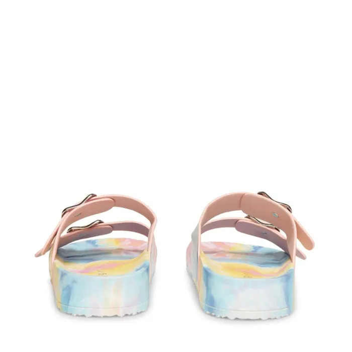 Steve Madden Teddy T Pastel Multi Womens Sandals