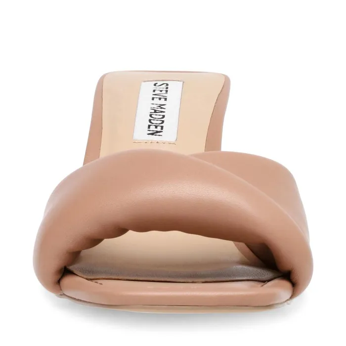 Steve Madden Thai Tan Leather Womens Mules Steve Madden Thai Tan Leather Womens Mules