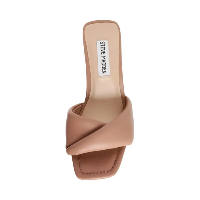 Steve Madden Thai Tan Leather Womens Mules Steve Madden Thai Tan Leather Womens Mules