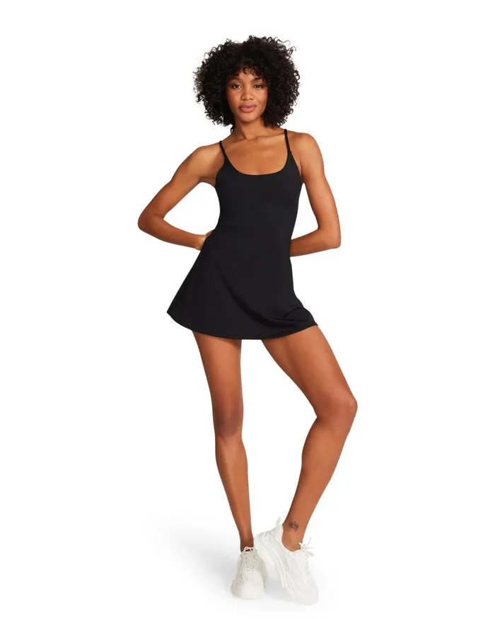 Steve Madden Werk Out Dress Black Womens Dresses