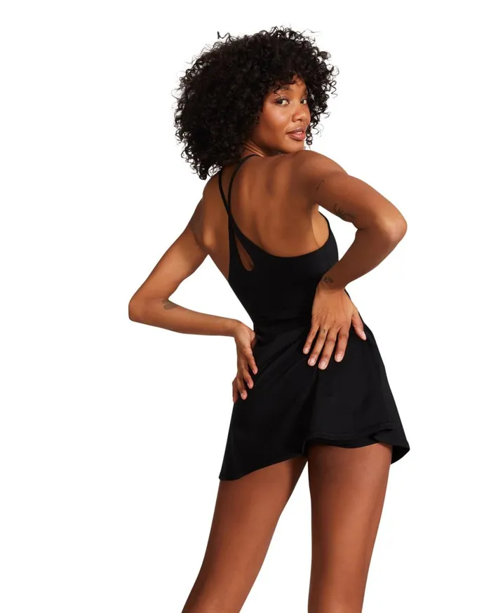 Steve Madden Werk Out Dress Black Womens Dresses Steve Madden Werk Out Dress Black Womens Dresses