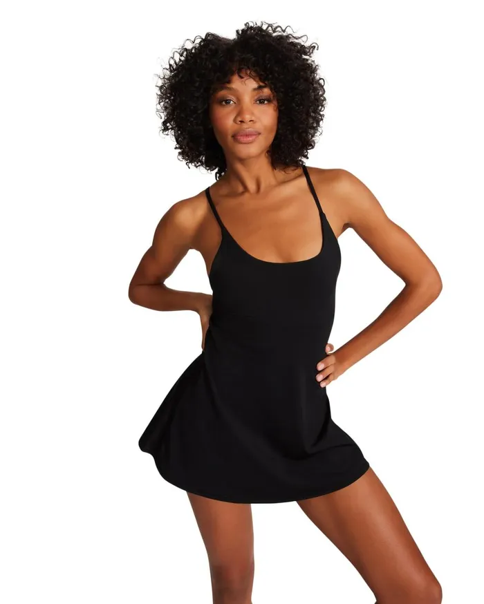 Steve Madden Werk Out Dress Black Womens Dresses Steve Madden Werk Out Dress Black Womens Dresses