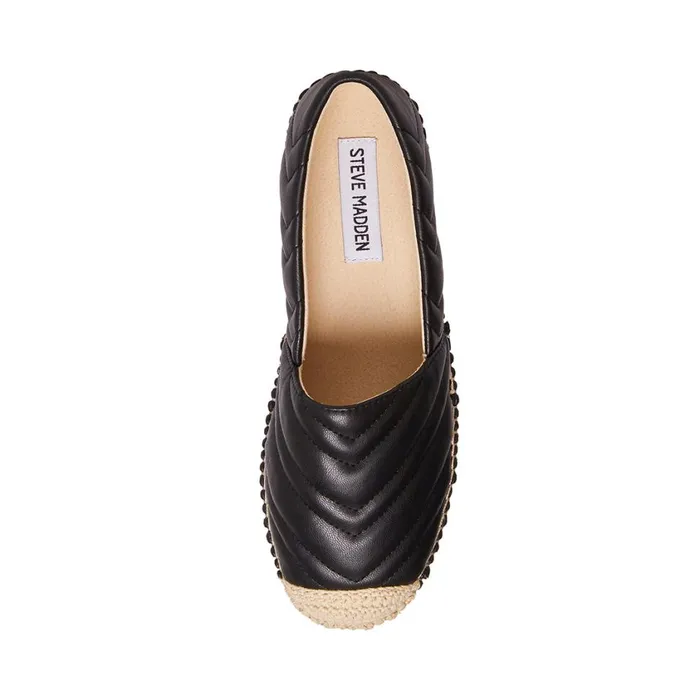 Steve Madden Winnow Black Womens Flats