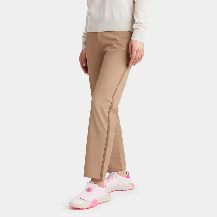 Stretch Tech Twill Mid Rise Straight Leg Trouser Fawn Women GFORE Bottoms