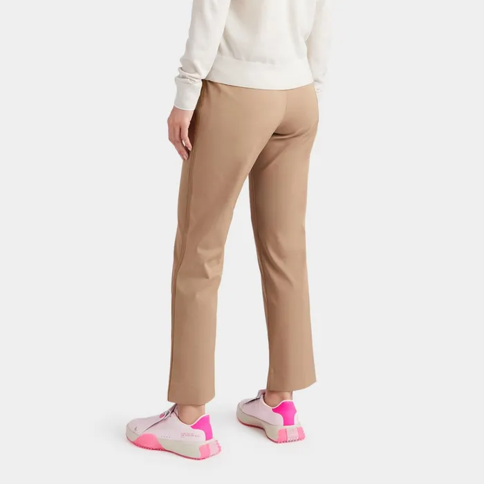 Stretch Tech Twill Mid Rise Straight Leg Trouser Fawn Women GFORE Bottoms