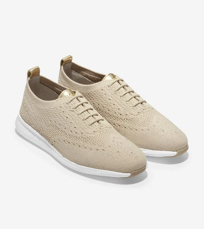 Summer Shoes Women Cole Haan 2ZERGRAND Oxford Stitchlite Rye Stitchlite optic White Summer Shoes Women Cole Haan 2ZERGRAND Oxford Stitchlite Rye Stitchlite optic White