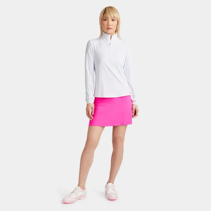 Sun Shield Silky Tech Nylon Quarter Zip Layer Snow Women GFORE Tops