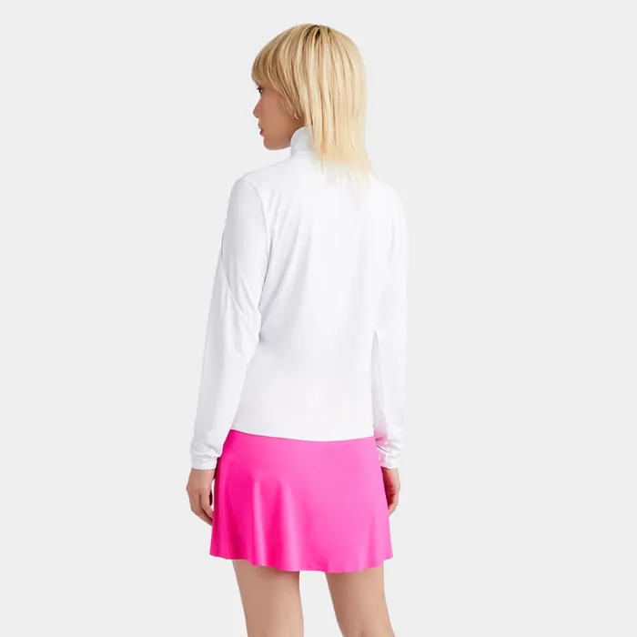 Sun Shield Silky Tech Nylon Quarter Zip Layer Snow Women GFORE Tops
