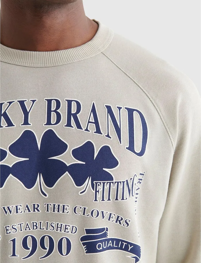 Sweaters Men Lucky Brand Burnout Lucky Brand Crew Belgian Block Sweaters Men Lucky Brand Burnout Lucky Brand Crew Belgian Block