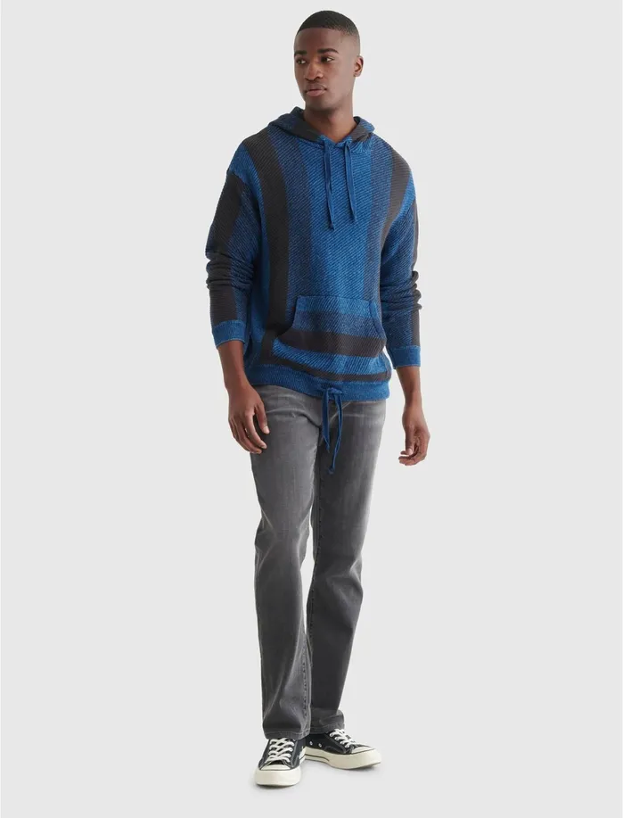 Sweaters Men Lucky Brand Indigo California Hood Indigo Multi