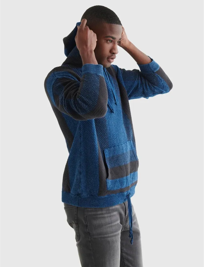 Sweaters Men Lucky Brand Indigo California Hood Indigo Multi