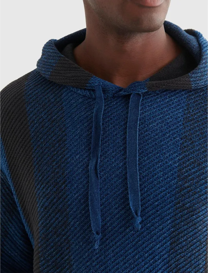 Sweaters Men Lucky Brand Indigo California Hood Indigo Multi