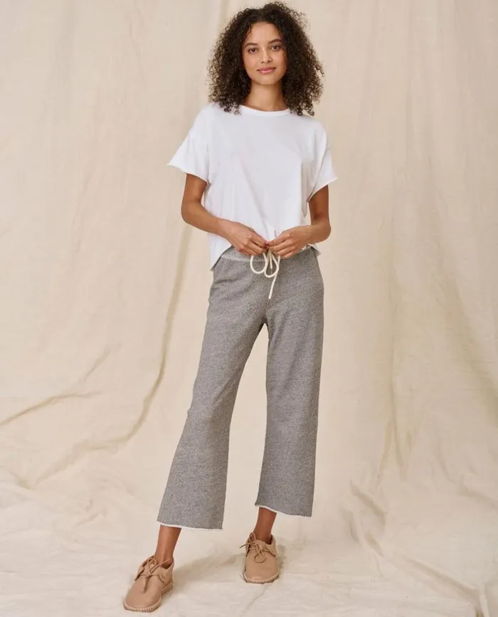 Tees and Sweats The Great The Crop Tee True White