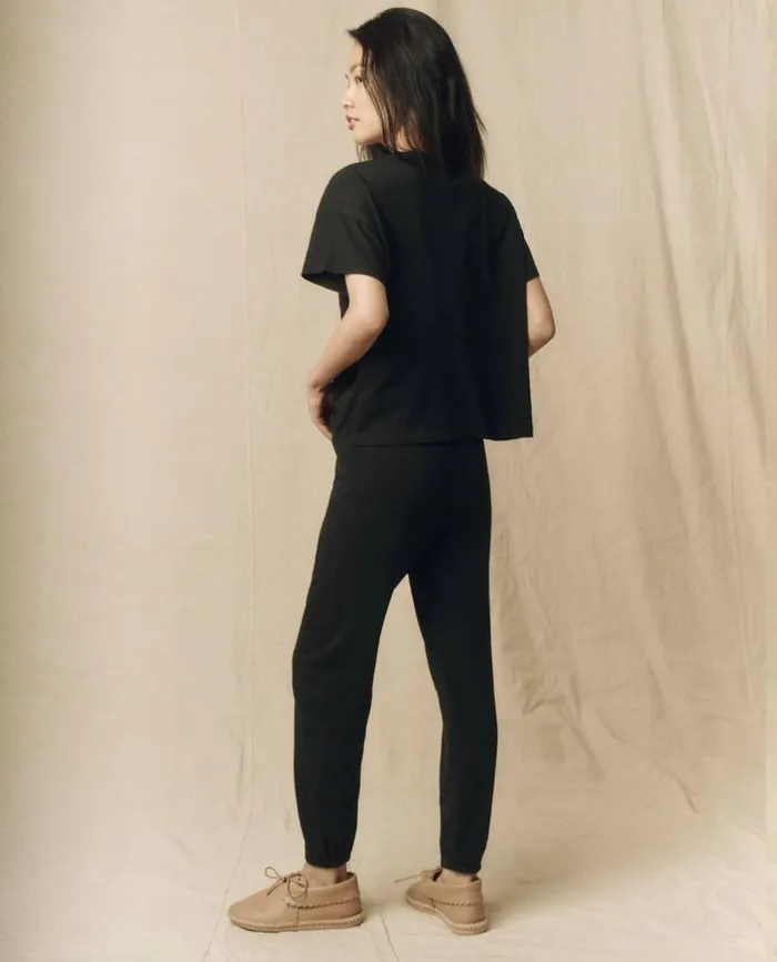 Tees and Sweats The Great The Pocket Tee Almost Black