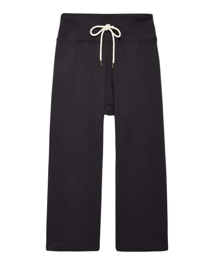 Tees and Sweats The Great The Relay Sweatpant Almost Black
