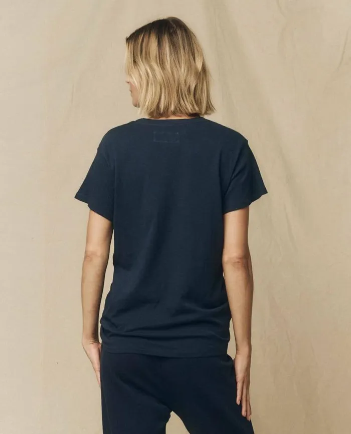 Tees and Sweats The Great The Slim Tee True Navy