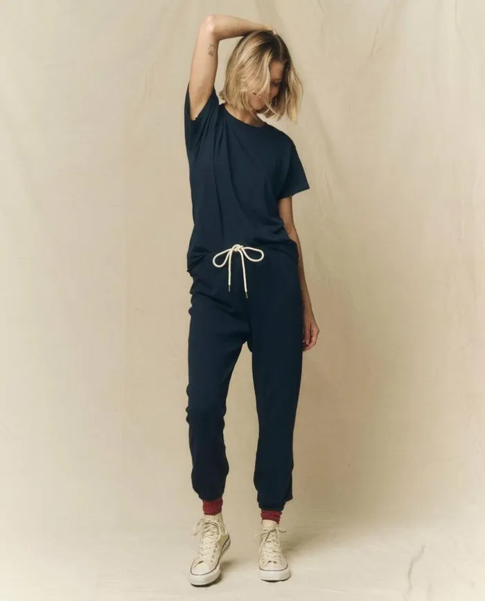 Tees and Sweats The Great The Slim Tee True Navy