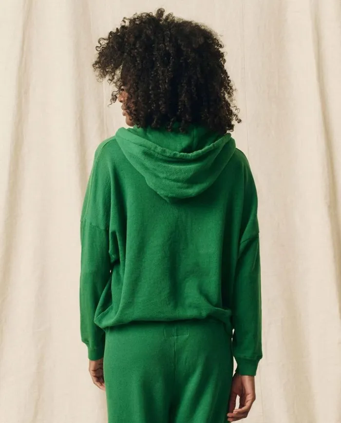 Tees and Sweats The Great The Teammate Hoodie Holly Leaf
