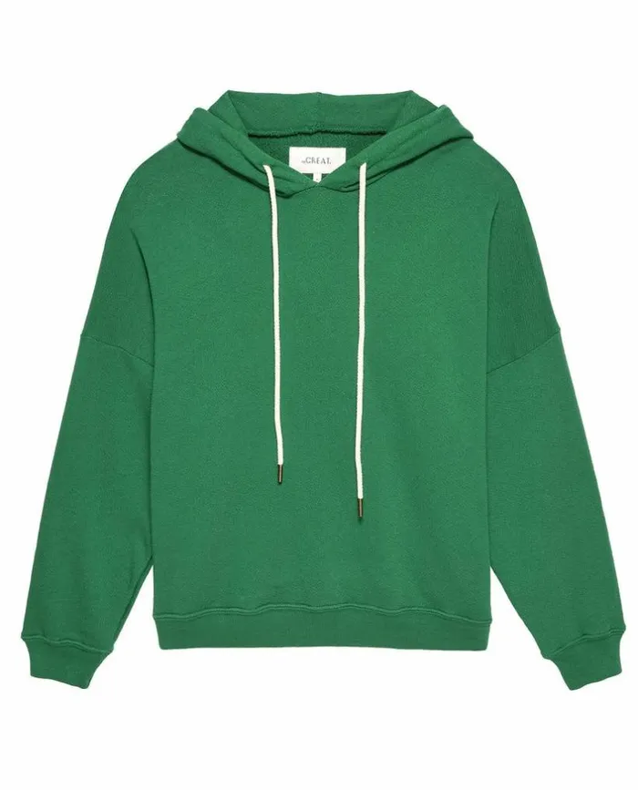 Tees and Sweats The Great The Teammate Hoodie Holly Leaf