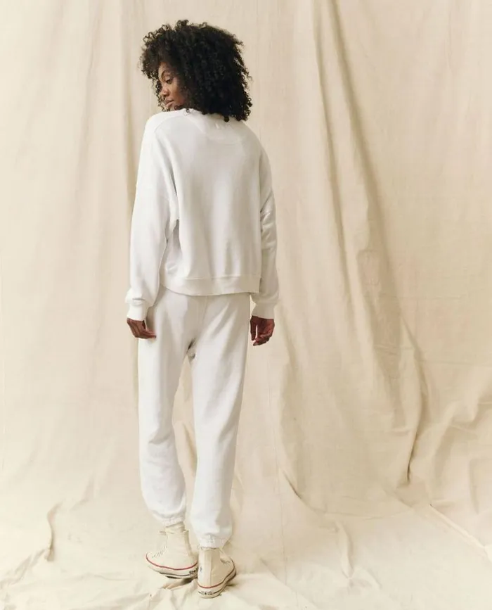 Tees and Sweats The Great The Teammate Sweatshirt True White