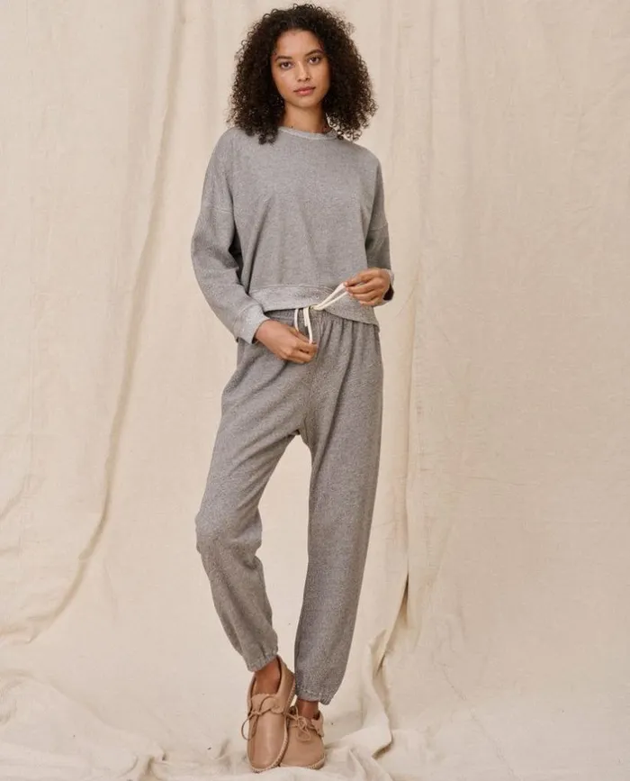 Tees and Sweats The Great The Teammate Sweatshirt Varsity Grey