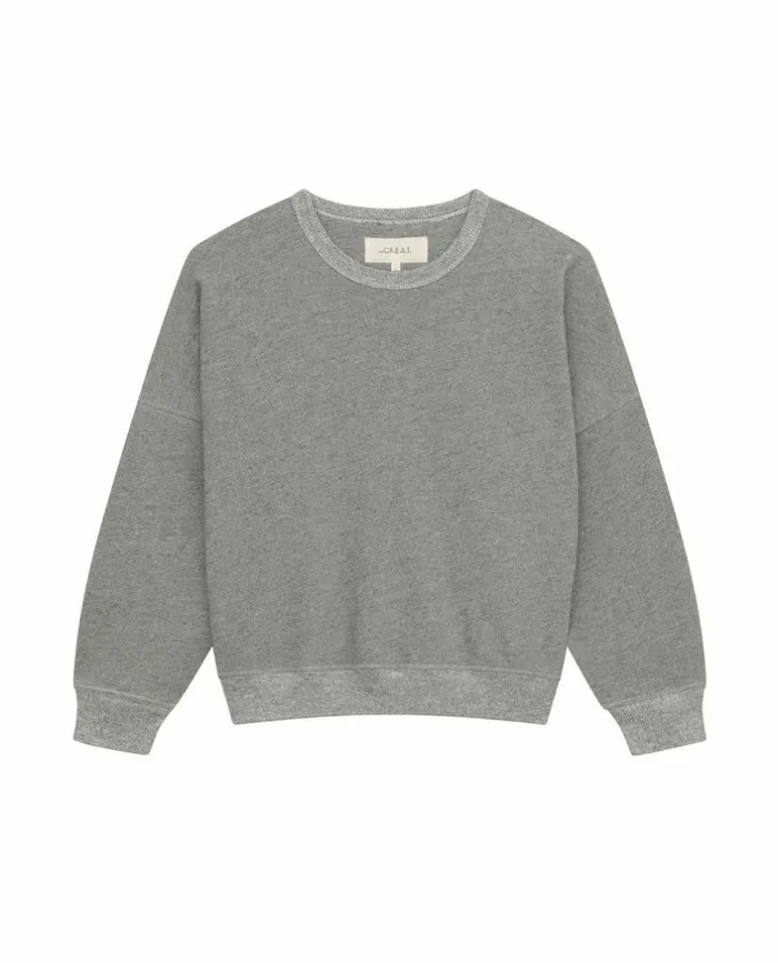 Tees and Sweats The Great The Teammate Sweatshirt Varsity Grey