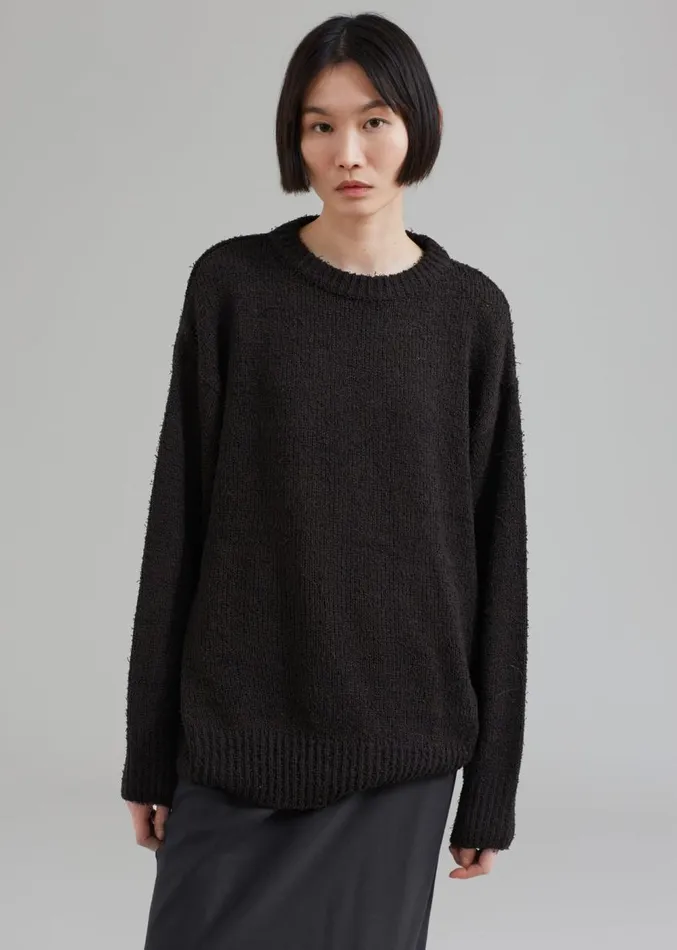 The Frankie Shop Ahine Sweater 8211 Black Women Knitwear